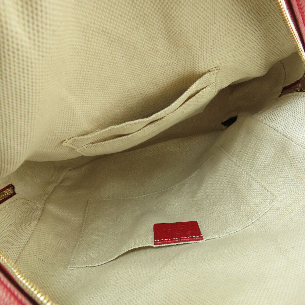 Gucci Chain Backpack Interlocking GG Leather Dayp… - image 5